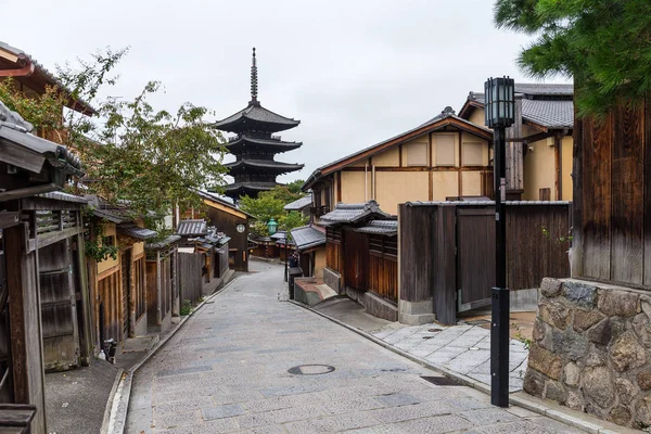 Kjóto Japonsko Říjen 2016 Orientální Ulice Kjótu — Stock fotografie