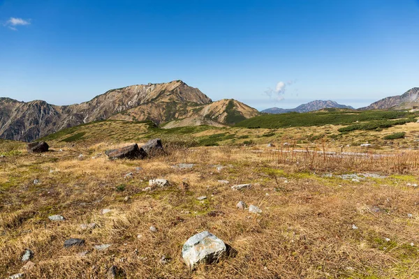 Paisaje Las Tierras Altas Tateyama Japón — Foto de Stock