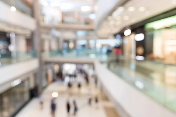 Vista Fora Foco Shopping Center — Fotografia de Stock