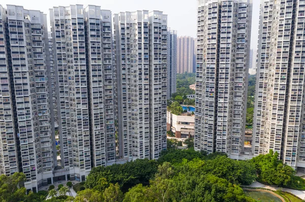 Distrito Residencial Hong Kong — Fotografia de Stock