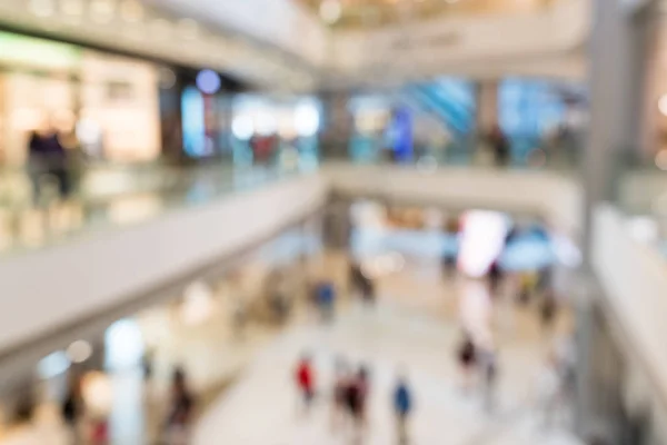 Out Focus View Shopping Center — Stock Photo, Image