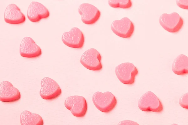 Heart Shape Candies Close — Stock Photo, Image