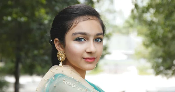 Νέοι Όμορφο Κορίτσι Πακιστάν — Φωτογραφία Αρχείου