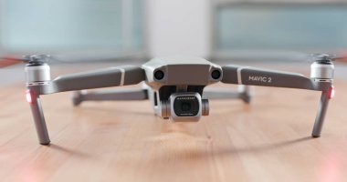 Hong Kong - 01 Eylül, 2018: ile DJI indeks işlem Mavic 2 Pro