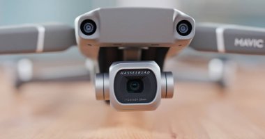 Hong Kong - 01 Eylül, 2018: ile DJI indeks işlem Mavic 2 Pro