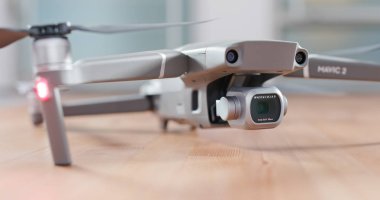 Hong Kong - 01 Eylül, 2018: ile DJI indeks işlem Mavic 2 Pro