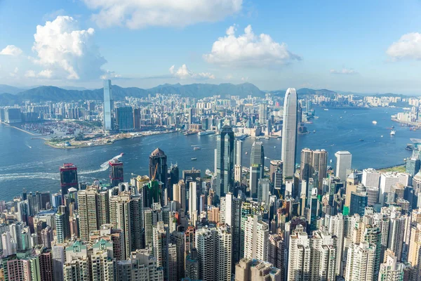 Victoria Peak Hong Kon Juni 2016 Hongkong Landmark — Stockfoto