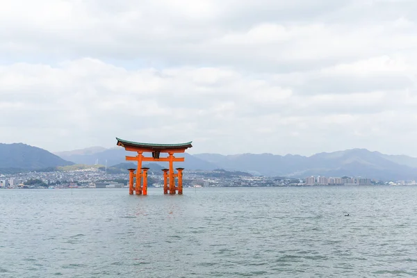 Porta Torii Flutuante Itsukushima — Fotografia de Stock