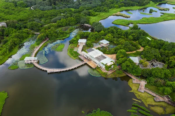 Tin Shui Wai Hong Kong September 2018 Hong Kong Wetland — Stock Photo, Image