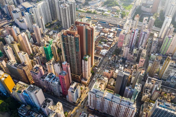 Mong Kok Χονγκ Κονγκ Σεπτεμβρίου 2018 Χονγκ Κονγκ Αστική Πόλη — Φωτογραφία Αρχείου