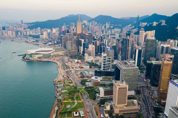 Central Hong Kong Septiembre 2018 Distrito Negocios Hong Kong — Foto de Stock