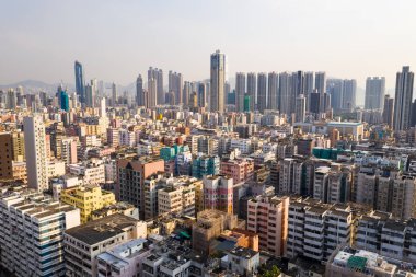 Mong Kok, Hong Kong - 11 September, 2018: Hong Kong kowloon side