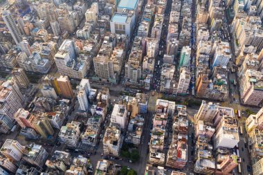 Mong Kok, Hong Kong 11 Eylül 2018:-Hong Kong şehir