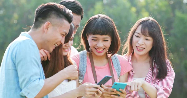 Group Friends Trip Together — Stock Photo, Image