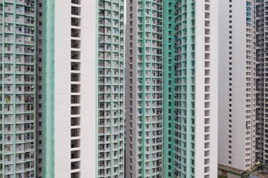 hong Kong apartmanın dış cephe