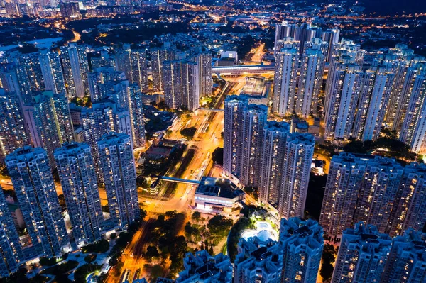 Tin Shui Wai Hongkong Hongkong Września 2018 Budynek Mieszkalny Hong — Zdjęcie stockowe
