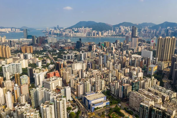 Hong Kong Setembro 2018 Cidade Urbana Hong Kong — Fotografia de Stock