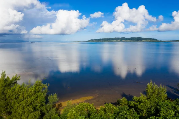 Κορυφαία Θέα Της Θάλασσας Και Του Ουρανού Ishigaki Νησί — Φωτογραφία Αρχείου