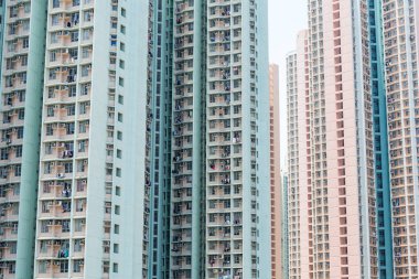 hong Kong apartmanın dış cephe