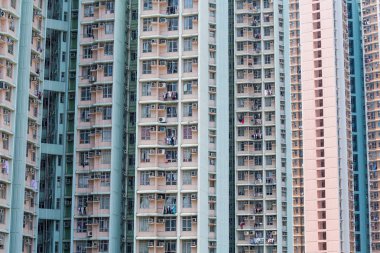 Gündüz, cephe daire Hong Kong 
