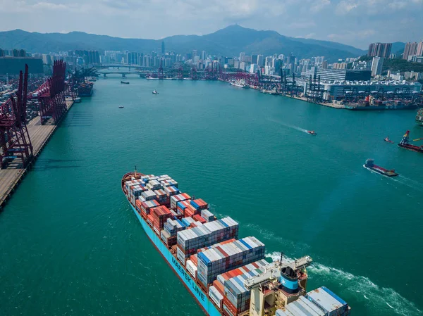 Puerto Terminal Hong Kong — Foto de Stock