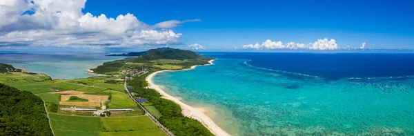 Pohled Shora Tropické Laguny Ishigaki Island — Stock fotografie