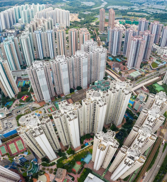 Tin Shui Wai, Hong Kong - 26 Ağustos, 2018: Hong Kong şehir