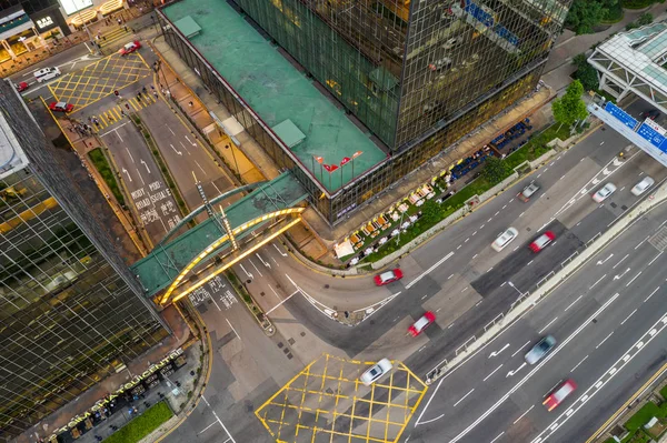 Tsim Sha László Hong Kong 2018 Augusztus Hong Kong Downtown — Stock Fotó