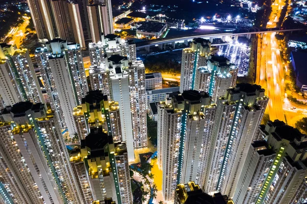 Tin Shui Wai Hong Kong Agosto 2018 Distrito Residencial Hong — Fotografia de Stock