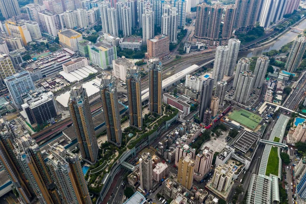 Tuen Mun Hongkong September 2018 Hong Kong Urbana Staden — Stockfoto