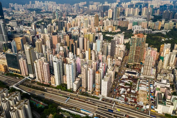 Коулун Заходу Гонконг Вересня 2018 Роки Гонконг Транспортної Системи Міста — стокове фото