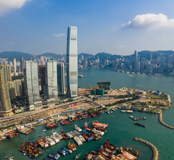 Kowloon West Hong Kong Września 2018 Miasto Hongkong — Zdjęcie stockowe