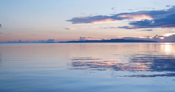 Solnedgång Och Ocean Ishigaki — Stockfoto