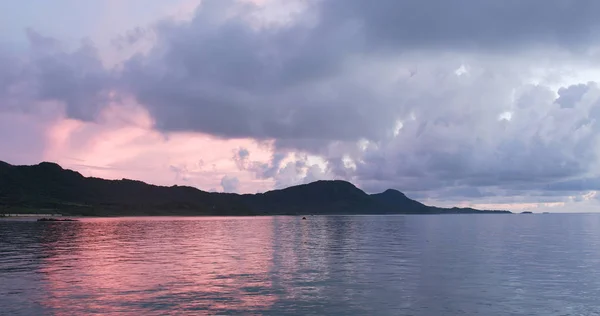 Sonnenaufgang Und Ozean Ishigaki — Stockfoto