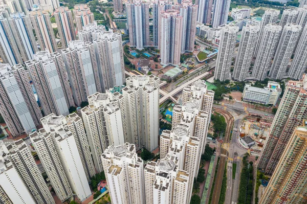 Tin Shui Wai Hong Kong August 2018 Hong Kong Residential — Stock Photo, Image