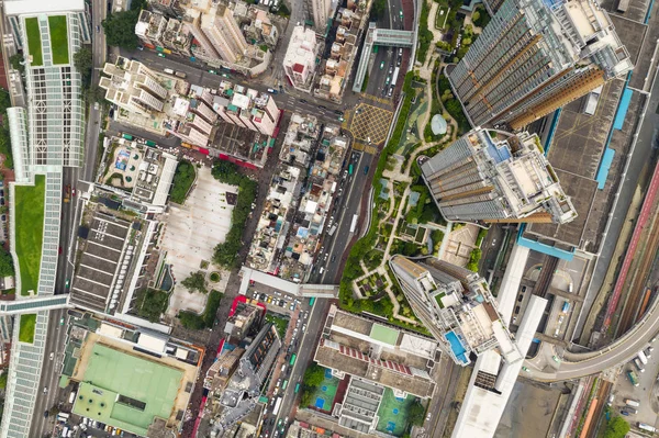 Tuen Mun Hong Kong September 2018 Hong Kong Apartment Building — стоковое фото