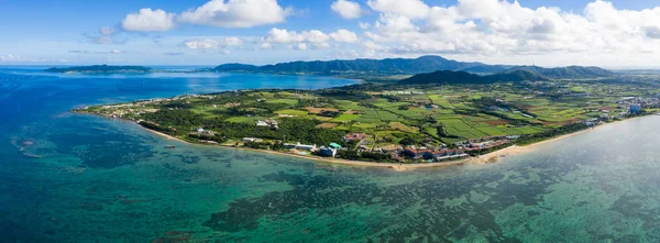 Vue Dessus Île Ishigaki Jour — Photo