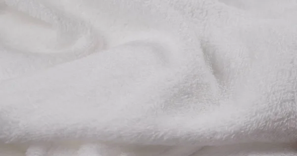 Weißes Handtuch Textur Hintergrund — Stockfoto