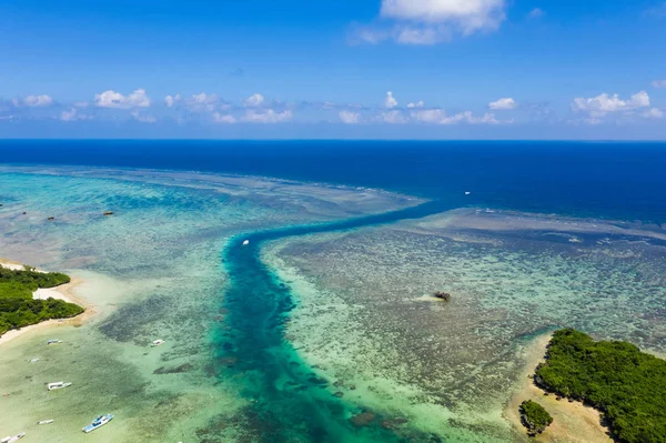 Kabira Bay Isla Ishigaki Durante Día — Foto de Stock
