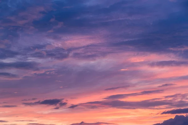 Belo Pôr Sol Nuvem Céu — Fotografia de Stock