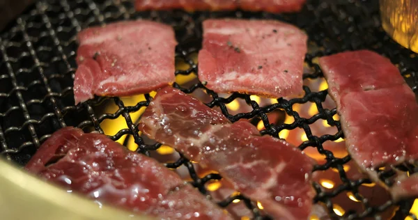 Primer Plano Barbacoa Estilo Japonés Restaurante — Foto de Stock