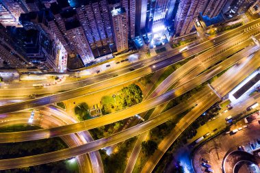 Sheung Wan, Hong Kong, 02 Ekim 2018 Gece Hong Kong