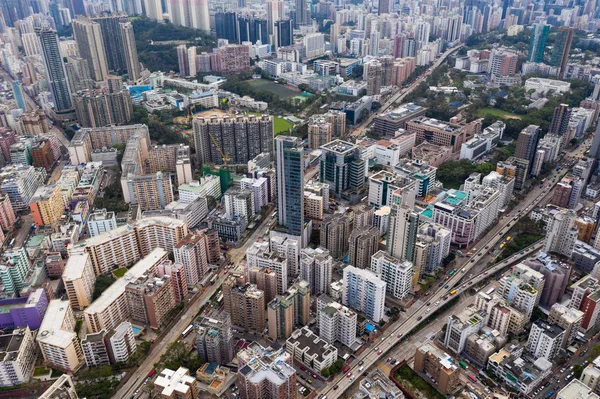 Kowloon City Hong Kong September 2018 Hong Kong Bostadsområde — Stockfoto