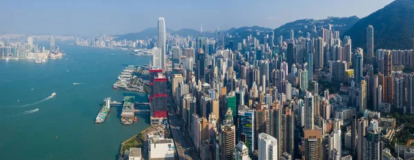 Ilha Hong Kong Hong Kong Outubro 2018 Cidade Hong Kong — Fotografia de Stock