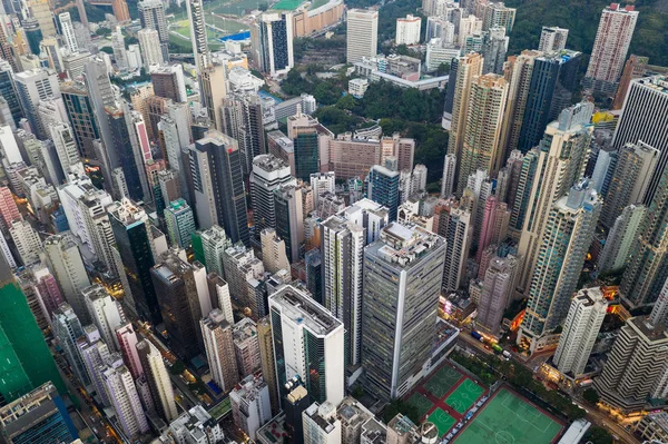 Merkez Hong Kong Ekim 2018 Hong Kong Bölgesinde — Stok fotoğraf