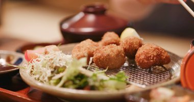 Japon domuz pirinç yakın çekim