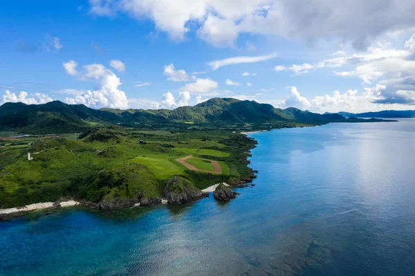 Letecký Pohled Ishigaki Island Dne — Stock fotografie