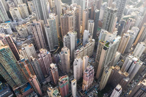 Sheung Wan Hongkong Października 2018 Hong Kong Island — Zdjęcie stockowe