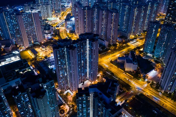 Tin Shui Wai Hong Kong Oktober 2018 Hong Kong Bostadsområde — Stockfoto