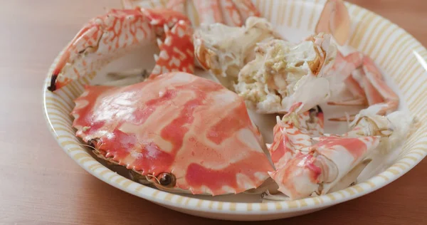 Crabe Congelé Chaozhou Cuit Vapeur — Photo